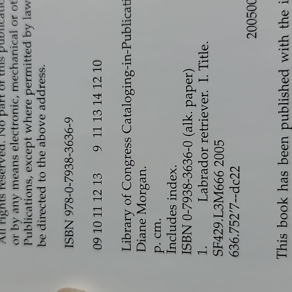 The Labrador Retriever Book Diane Morgan copyright 2005 hardback 206 pgs - Picture 9 of 9